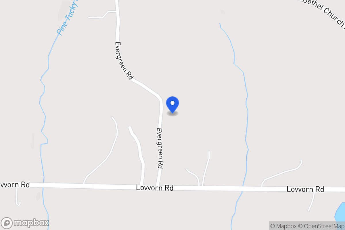 Map of 93 Evergreen Rd