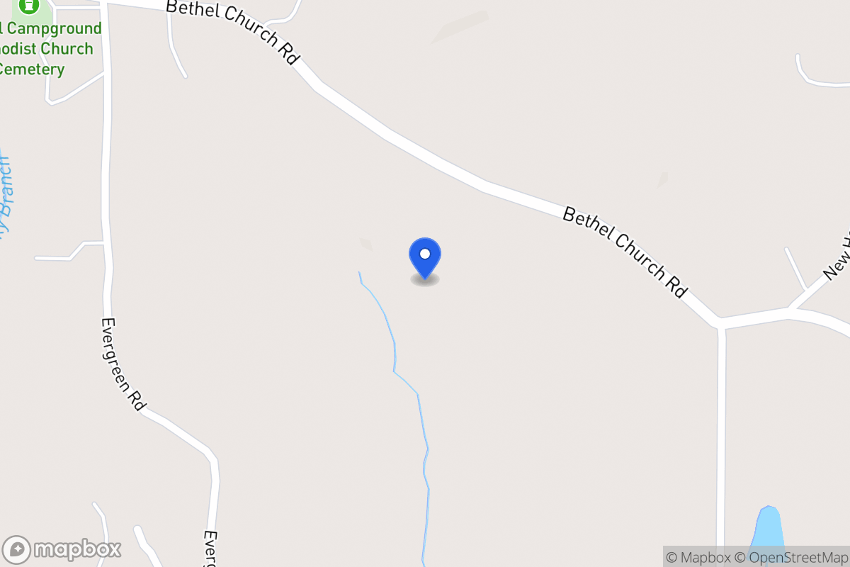 Map of Bethel Church Rd