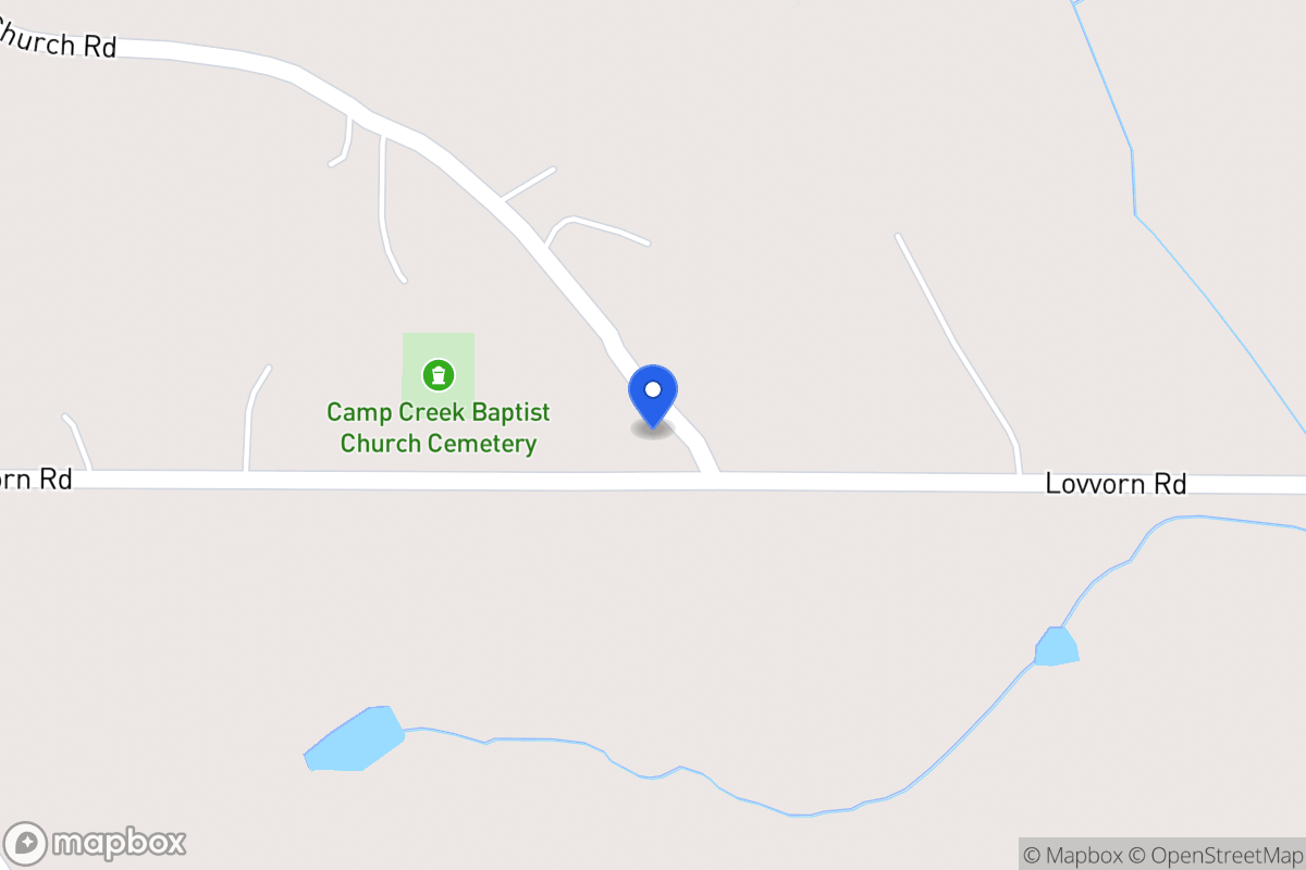 Map of 2755 Lovvorn Rd
