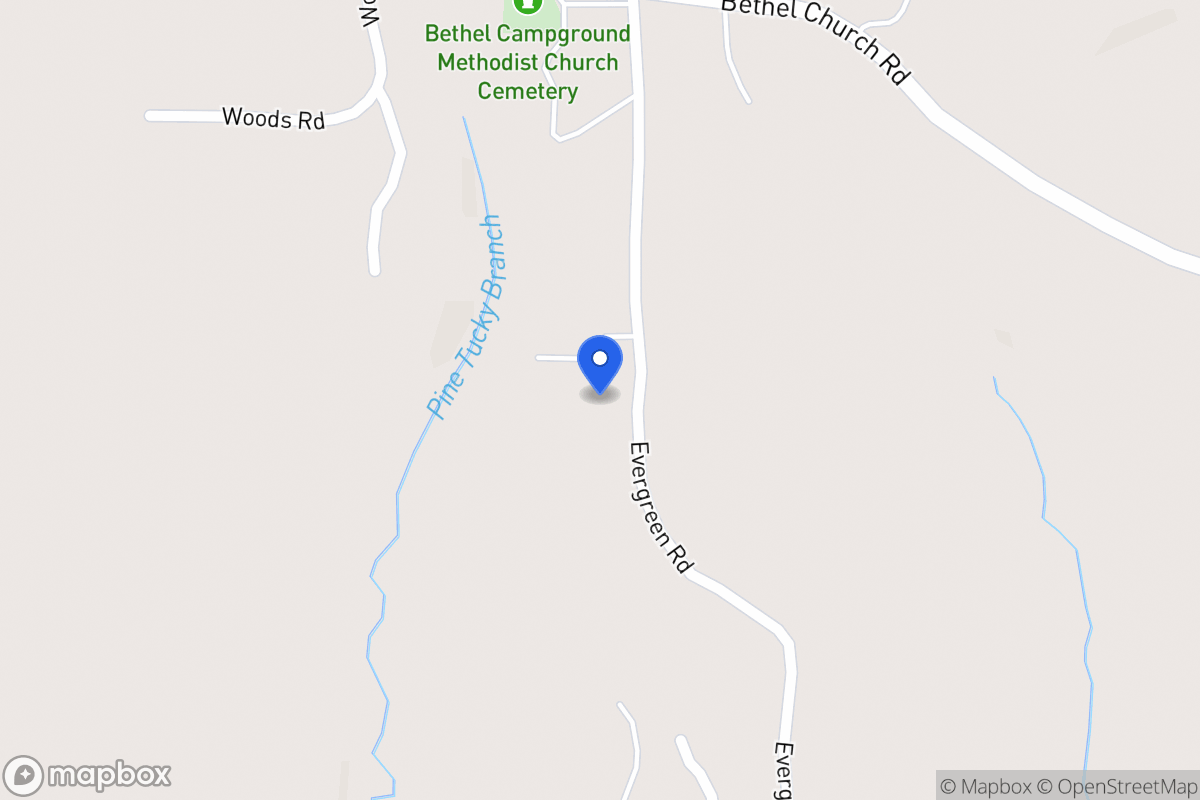 Map of 196 Evergreen Rd