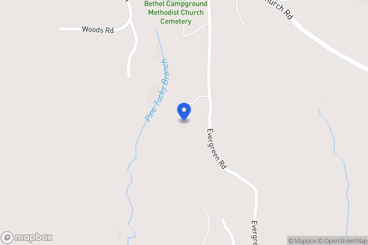 Map of 210 Evergreen Rd
