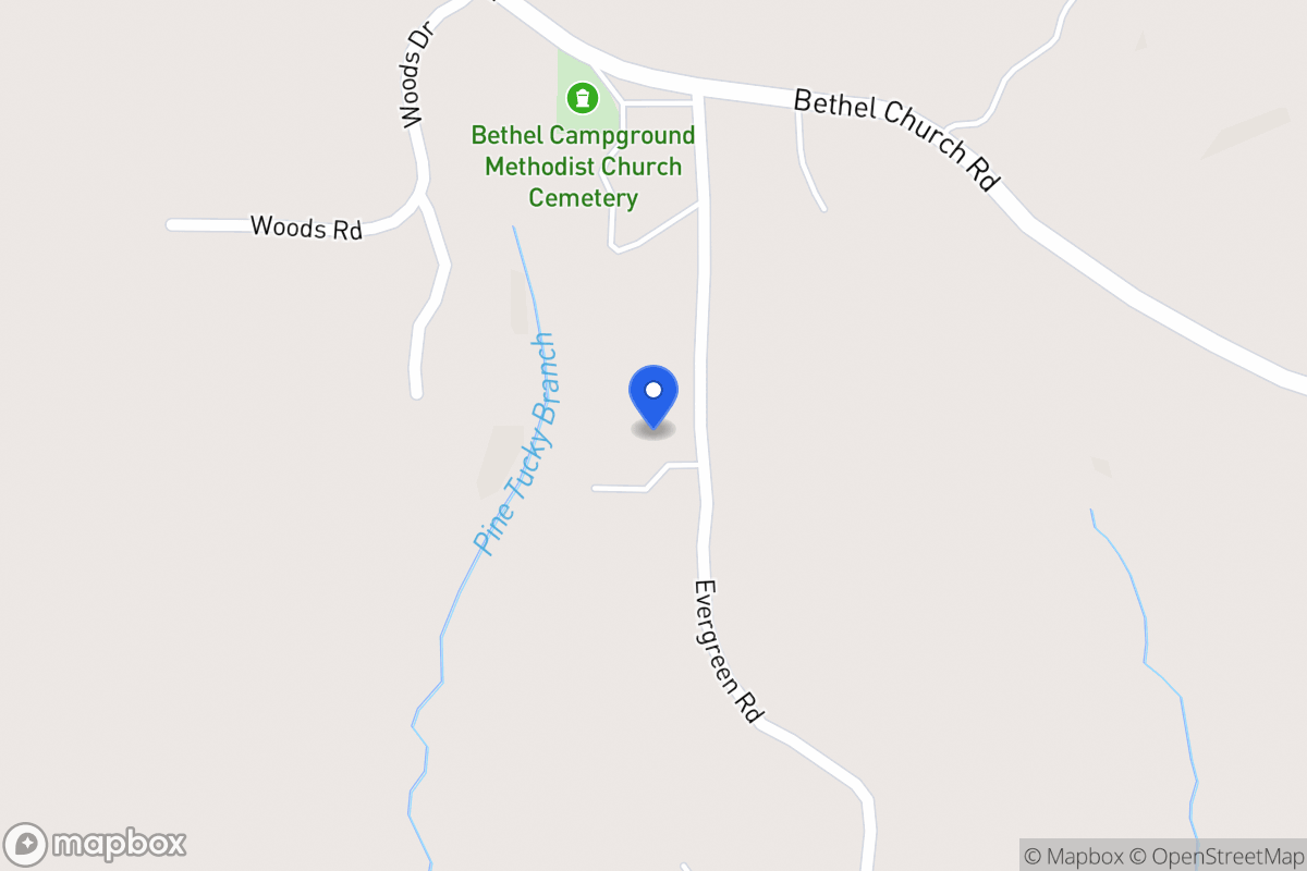 Map of 234 Evergreen Rd
