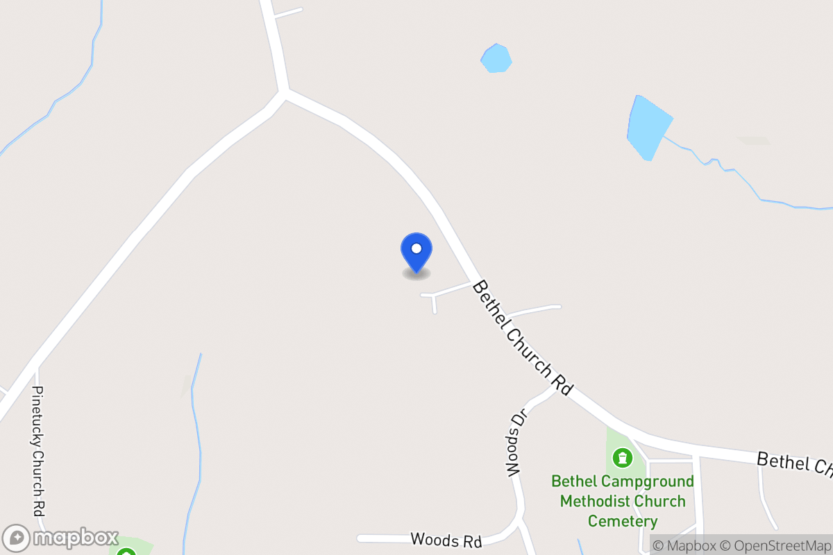 Map of 856 Bethel Church Rd