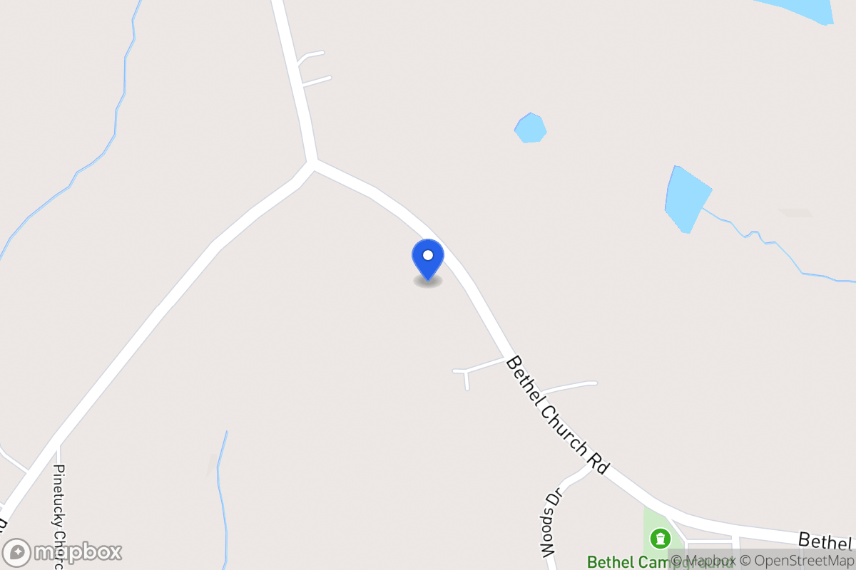 Map of 902 Bethel Church Rd