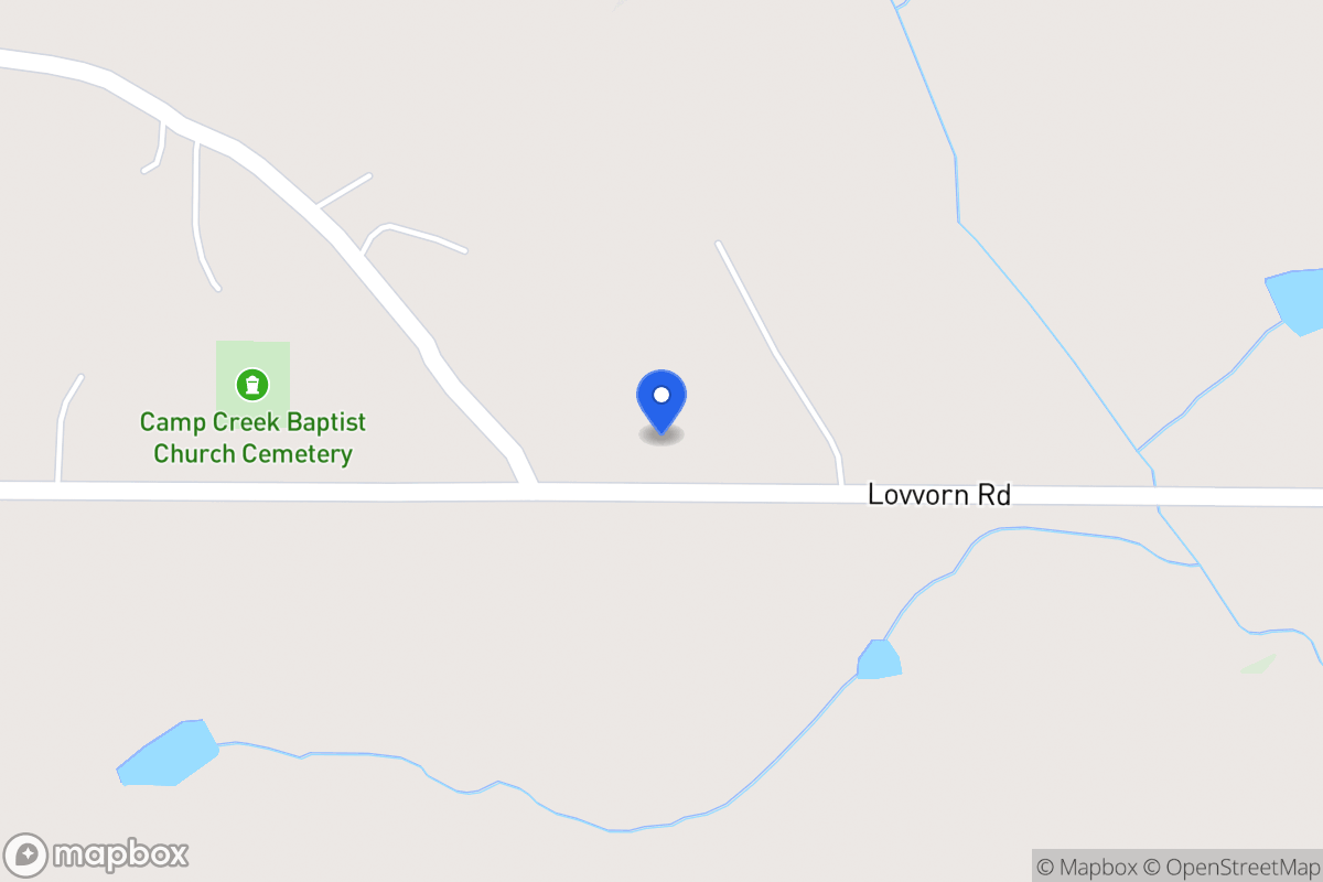 Map of 2715 Lovvorn Rd