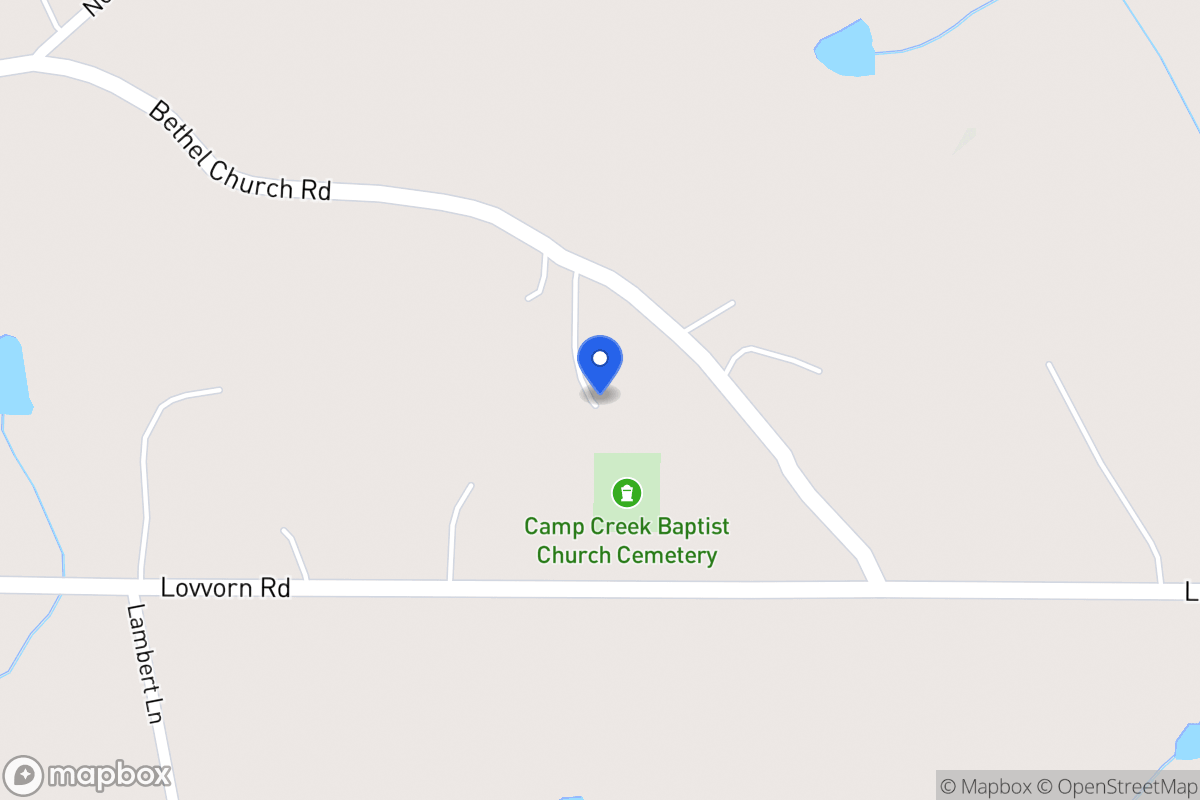Map of 140 Bethel Church Rd