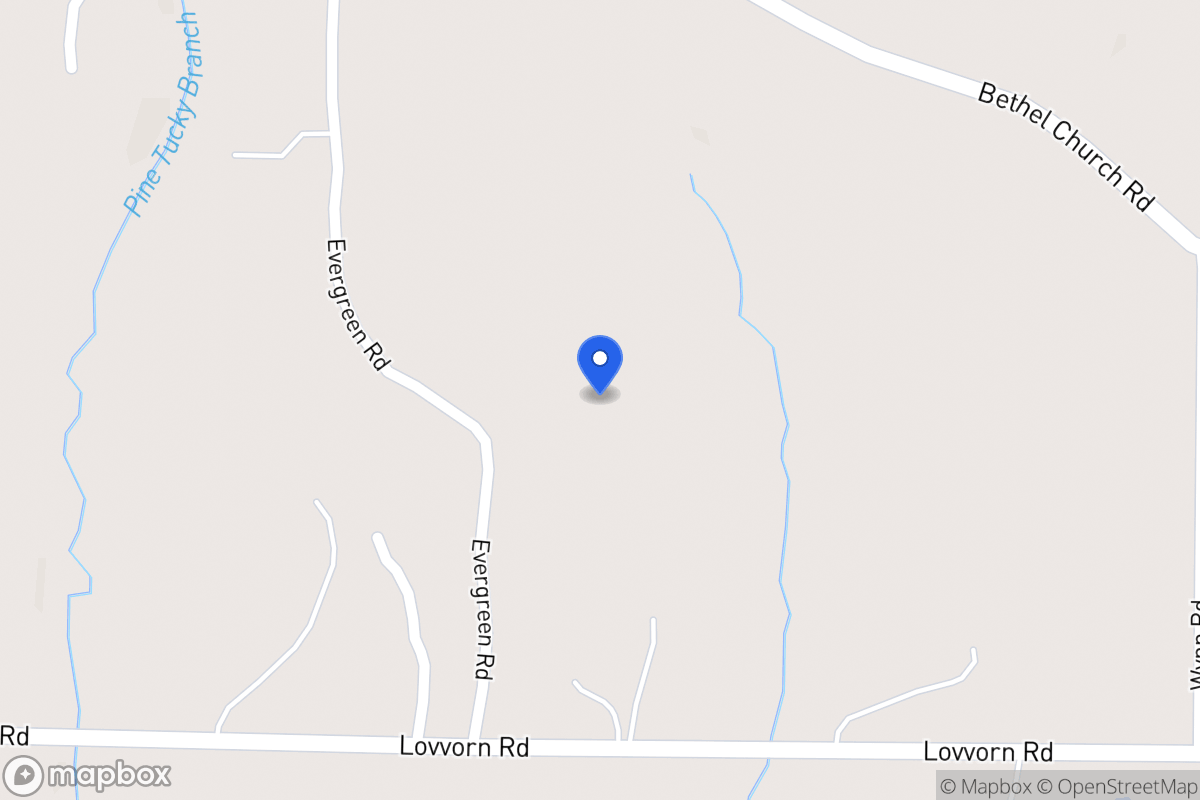 Map of 115 Evergreen Rd