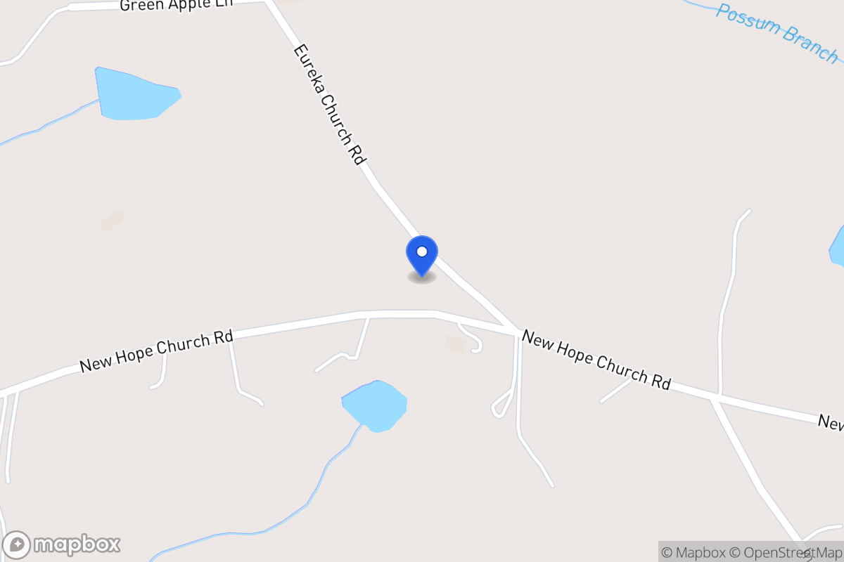 Map of 100 Eureka Church Rd
