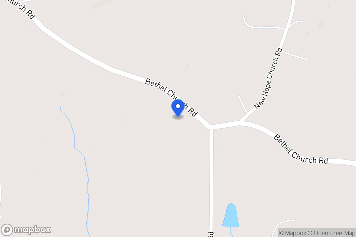Map of 432 Bethel Church Rd