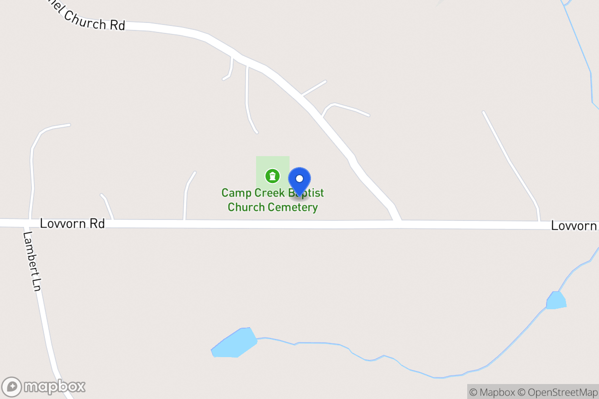 Map of 2837 Lovvorn Rd