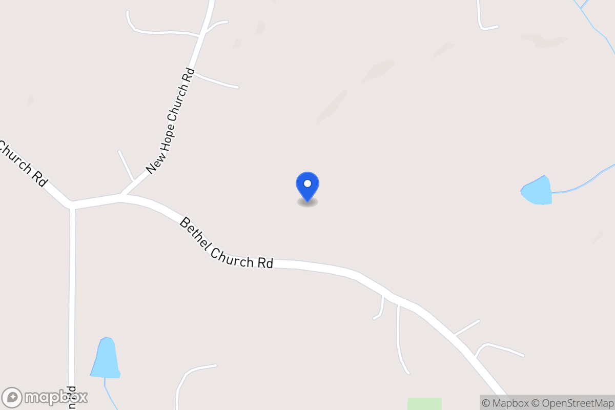 Map of 311 Bethel Church Rd
