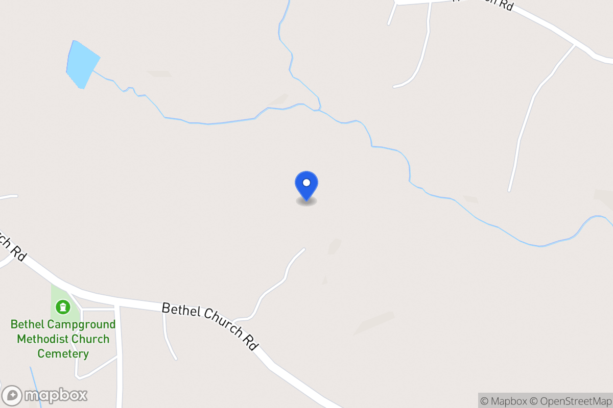 Map of 615 Bethel Church Rd