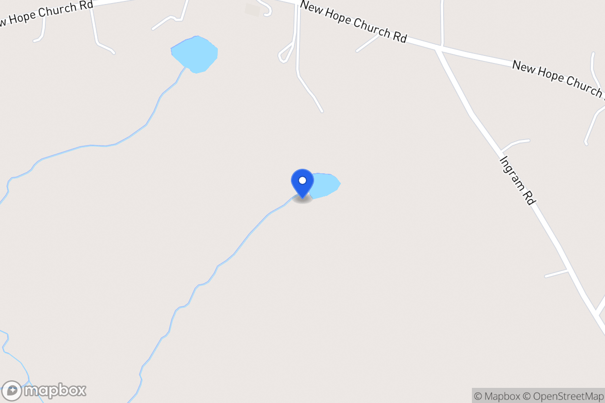 Map of 500 New Hope Church Rd