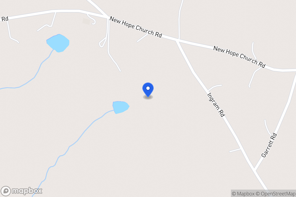 Map of 474 New Hope Church Rd