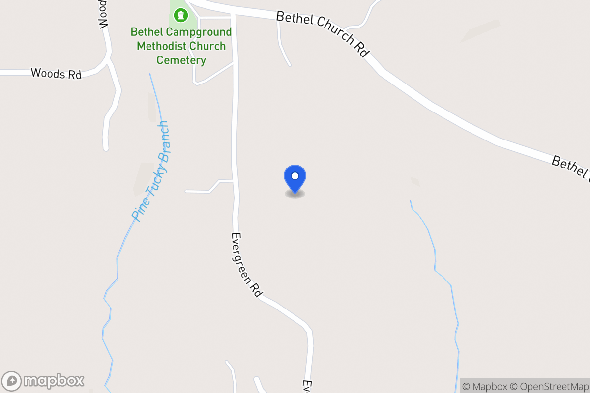 Map of 215 Evergreen Rd
