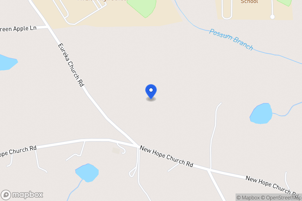Map of 85 Eureka Church Rd