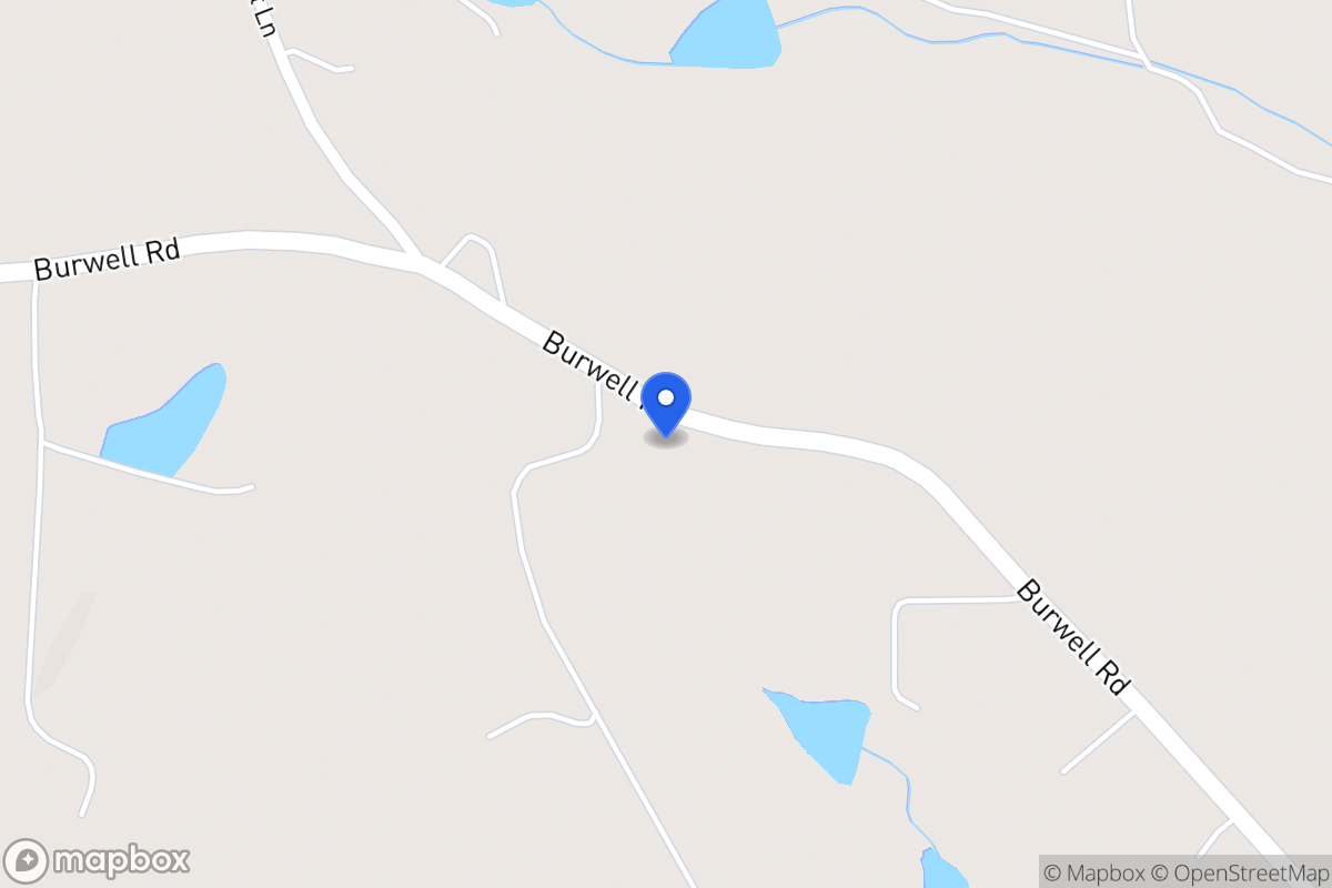 Map of 546 Burwell Rd