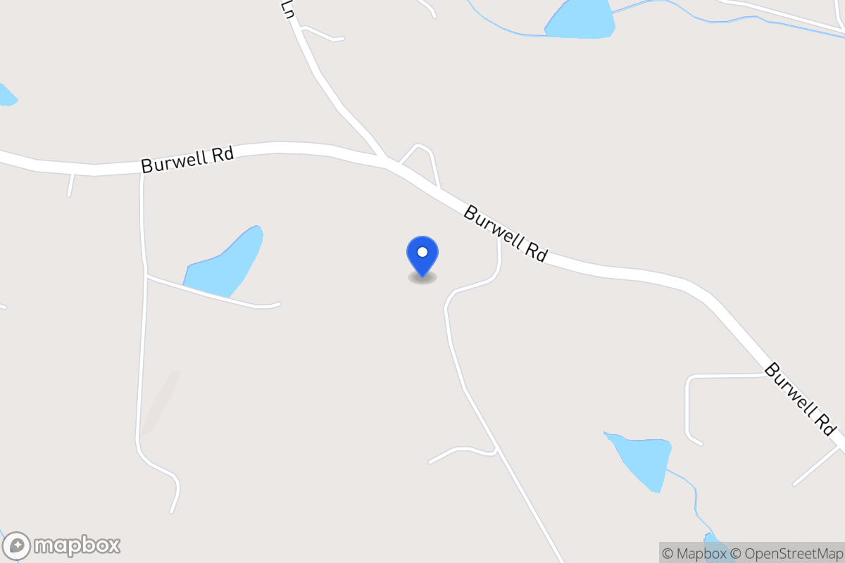 Map of 562 Burwell Rd