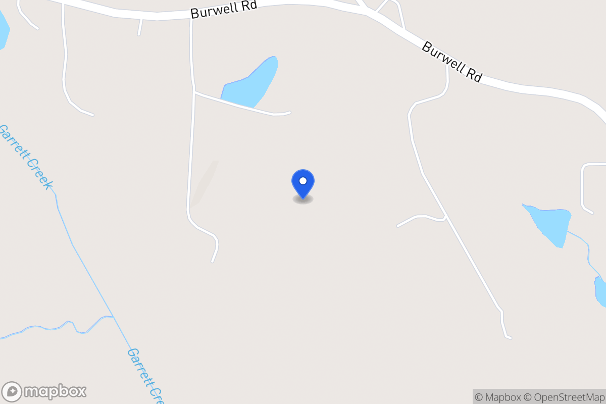 Map of 744 Burwell Rd