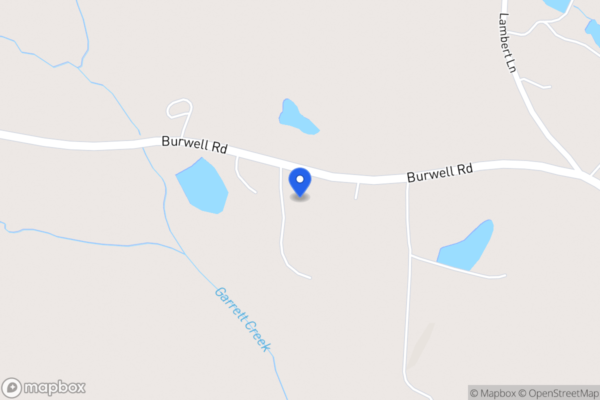 Map of 802 Burwell Rd