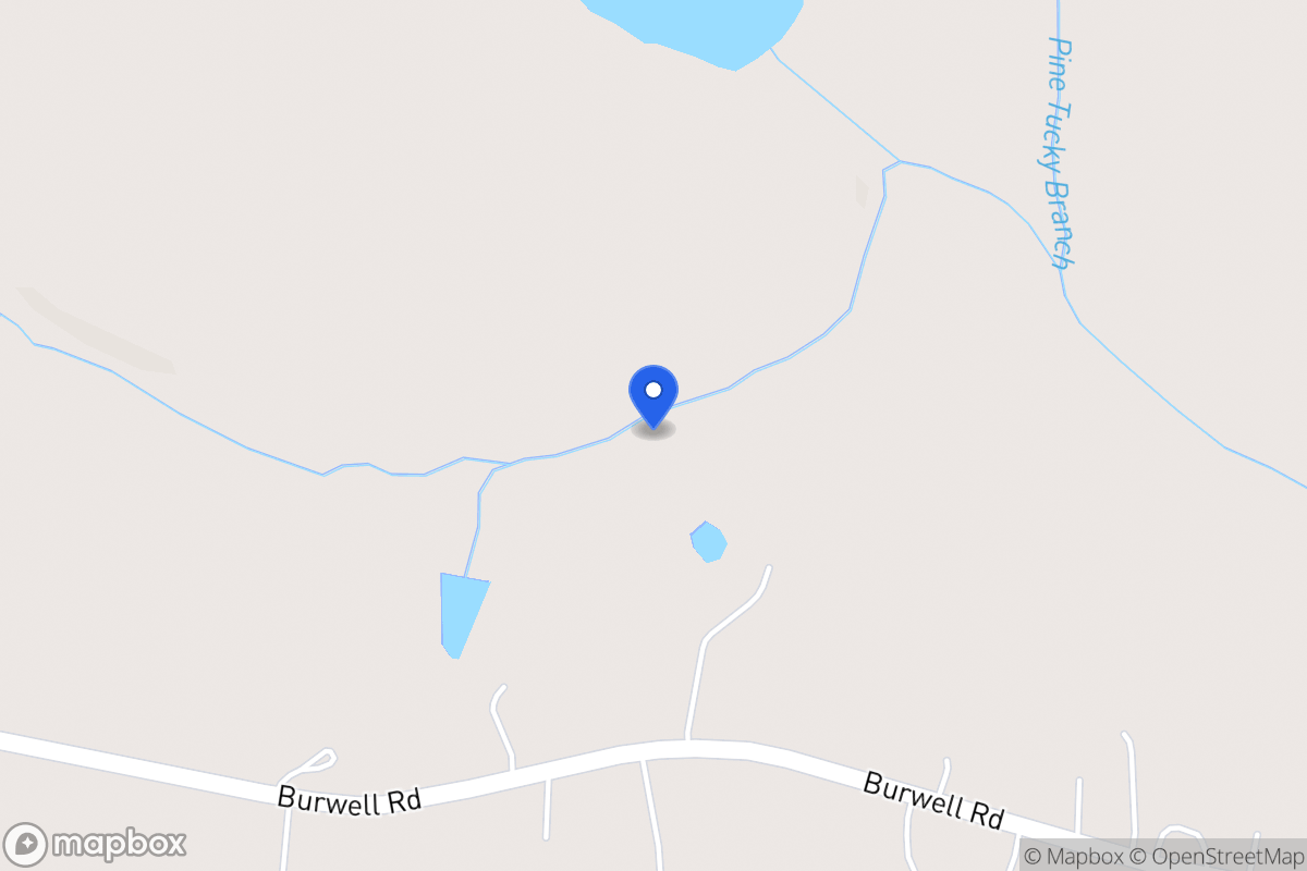 Map of 1285 Burwell Rd