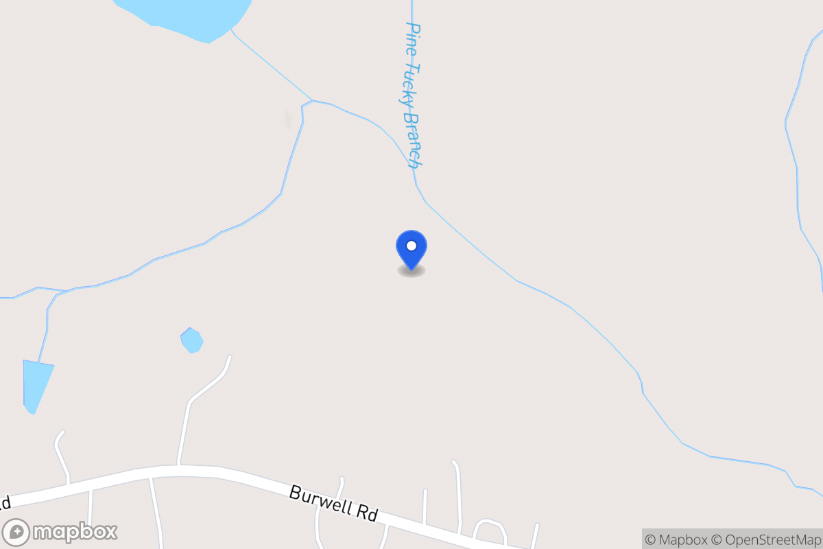 Map of 1161 Burwell Rd