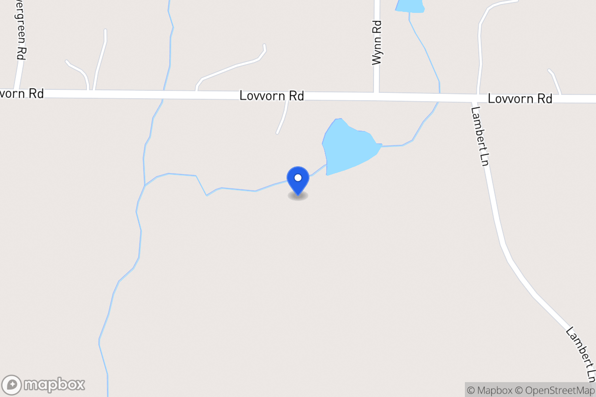 Map of 3134 Lovvorn Rd