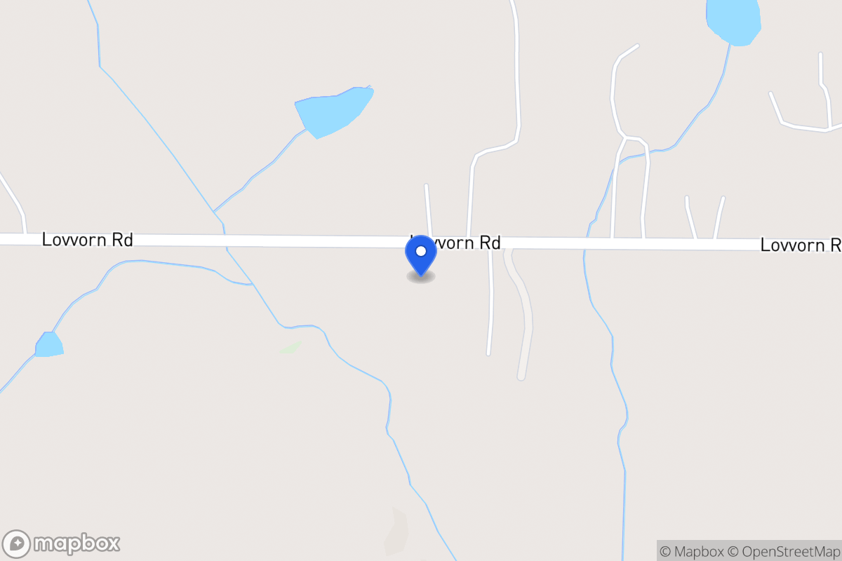 Map of 2488 Lovvorn Rd