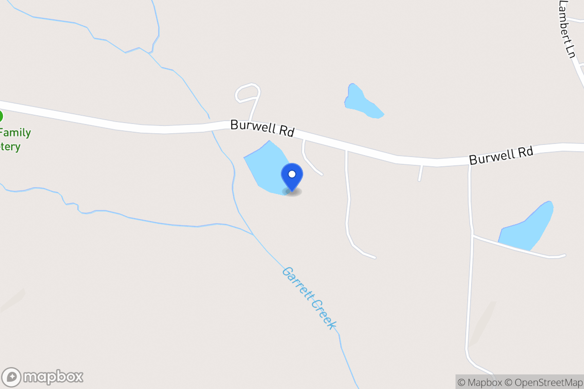 Map of 854 Burwell Rd