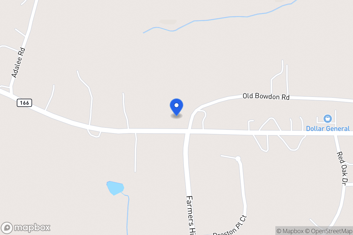 Map of 4637 W 166 Hwy