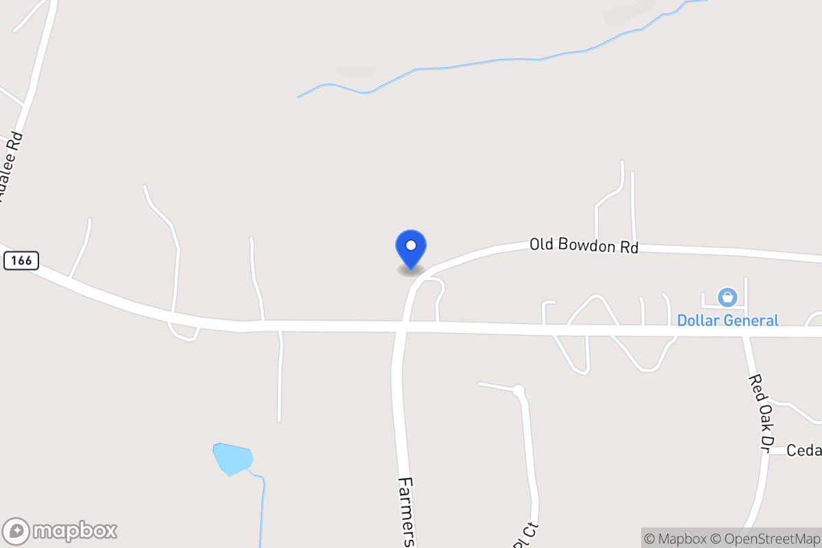 Map of 4627 W 166 Hwy