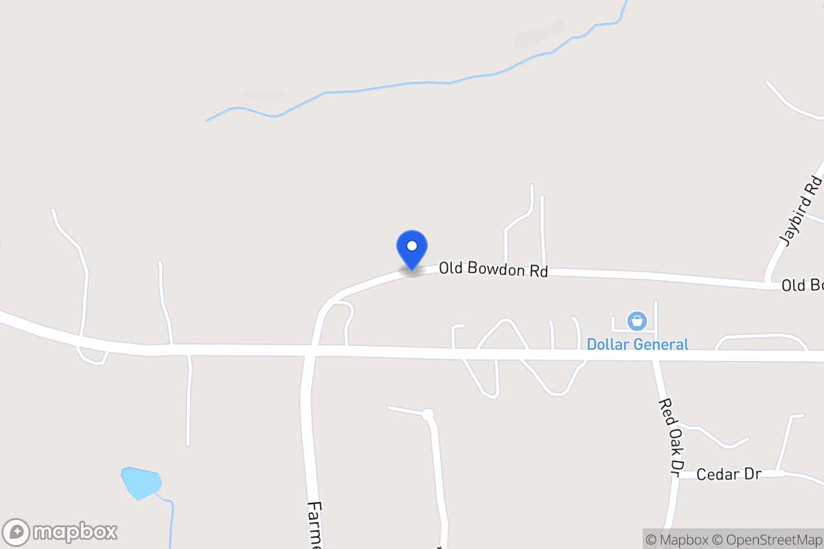 Map of 334 Old Bowdon Rd