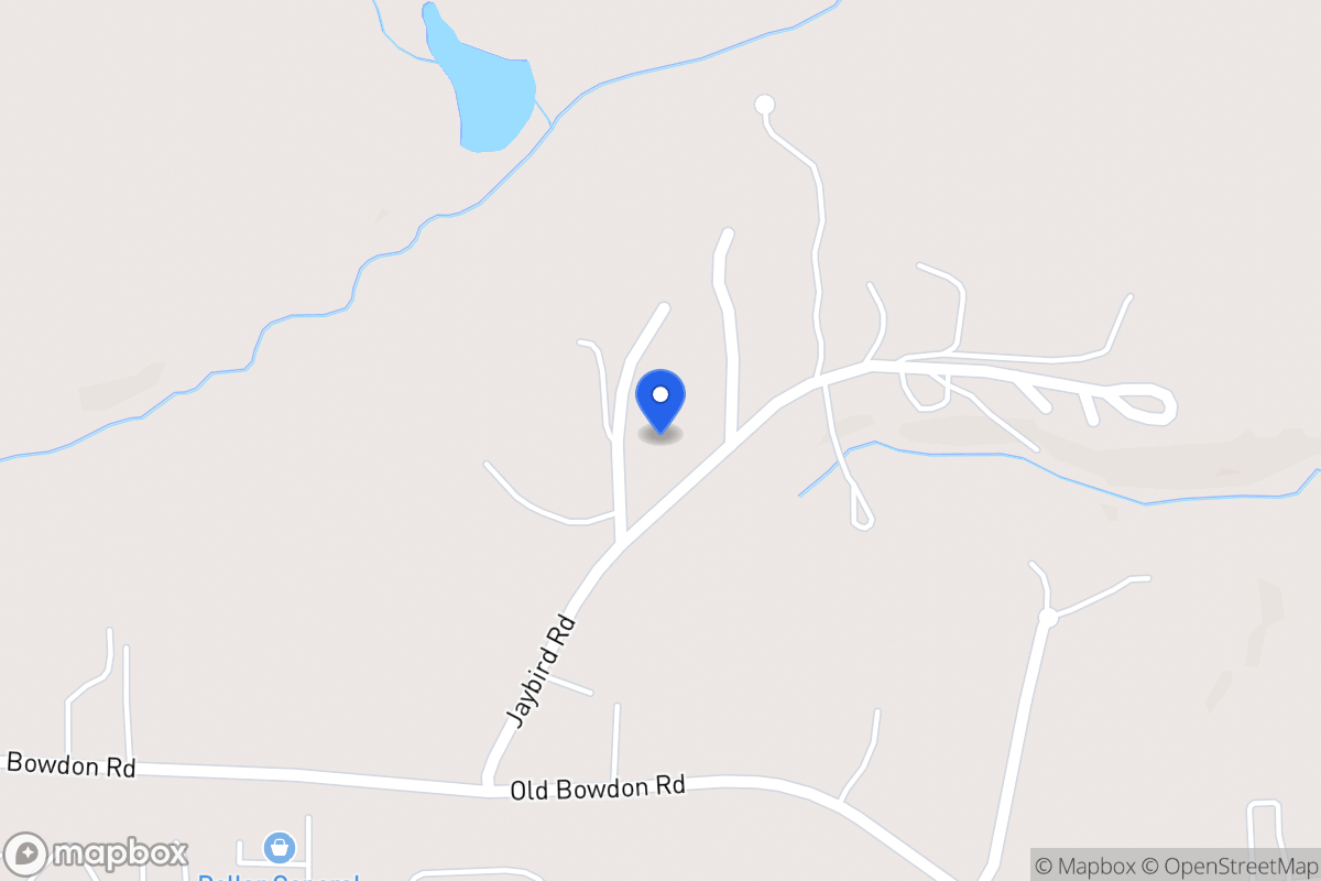 Map of 70 Jaybird Rd