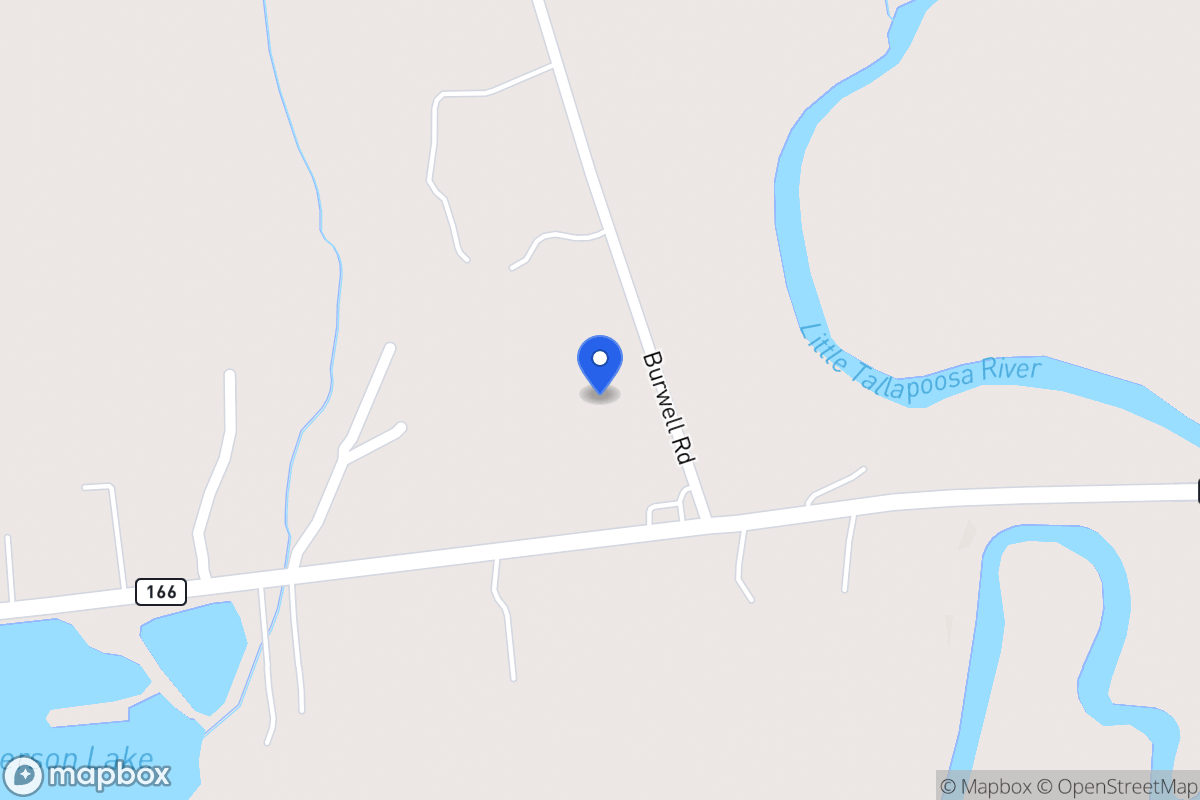 Map of 3623 W 166 Hwy