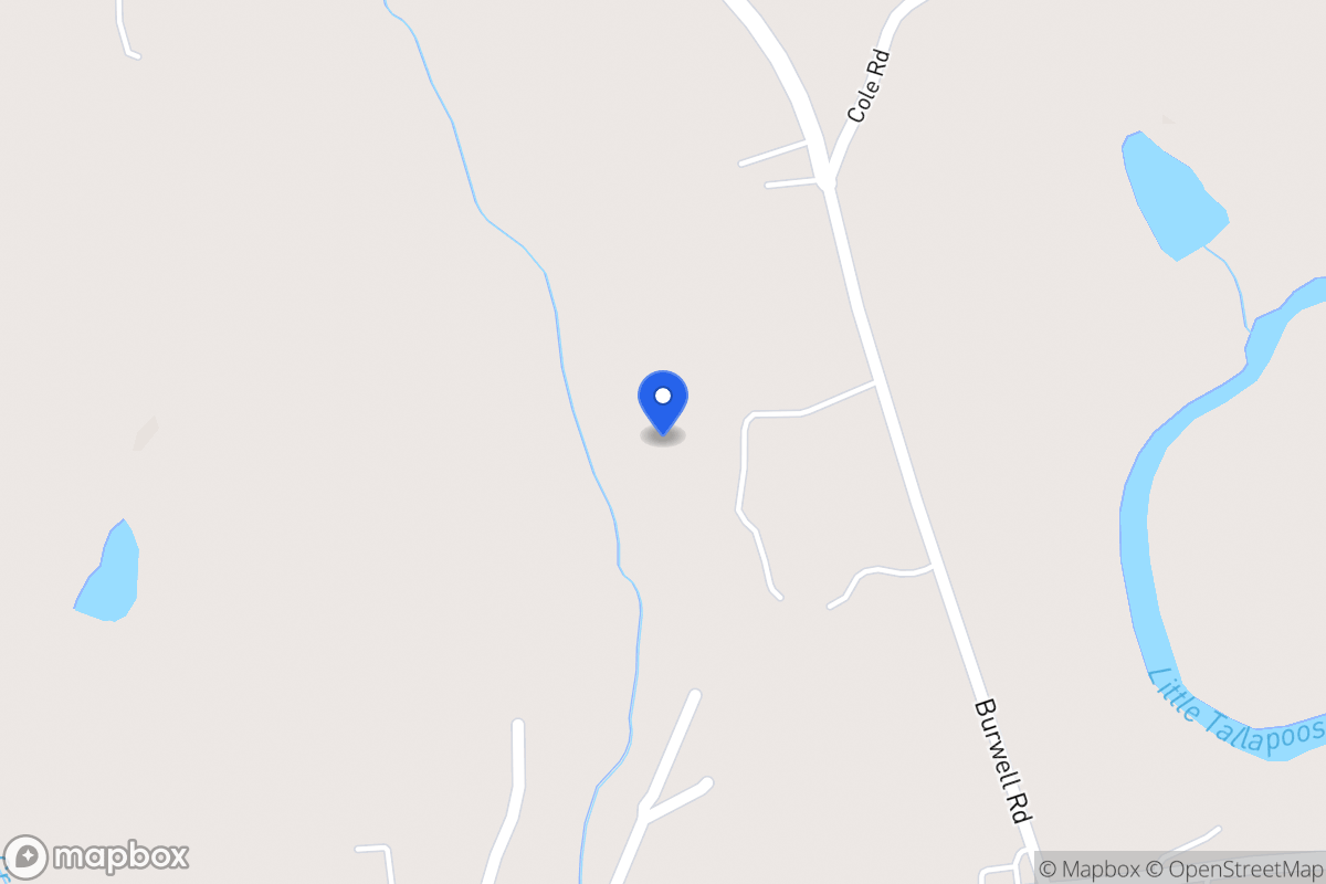 Map of 160 Burwell Rd
