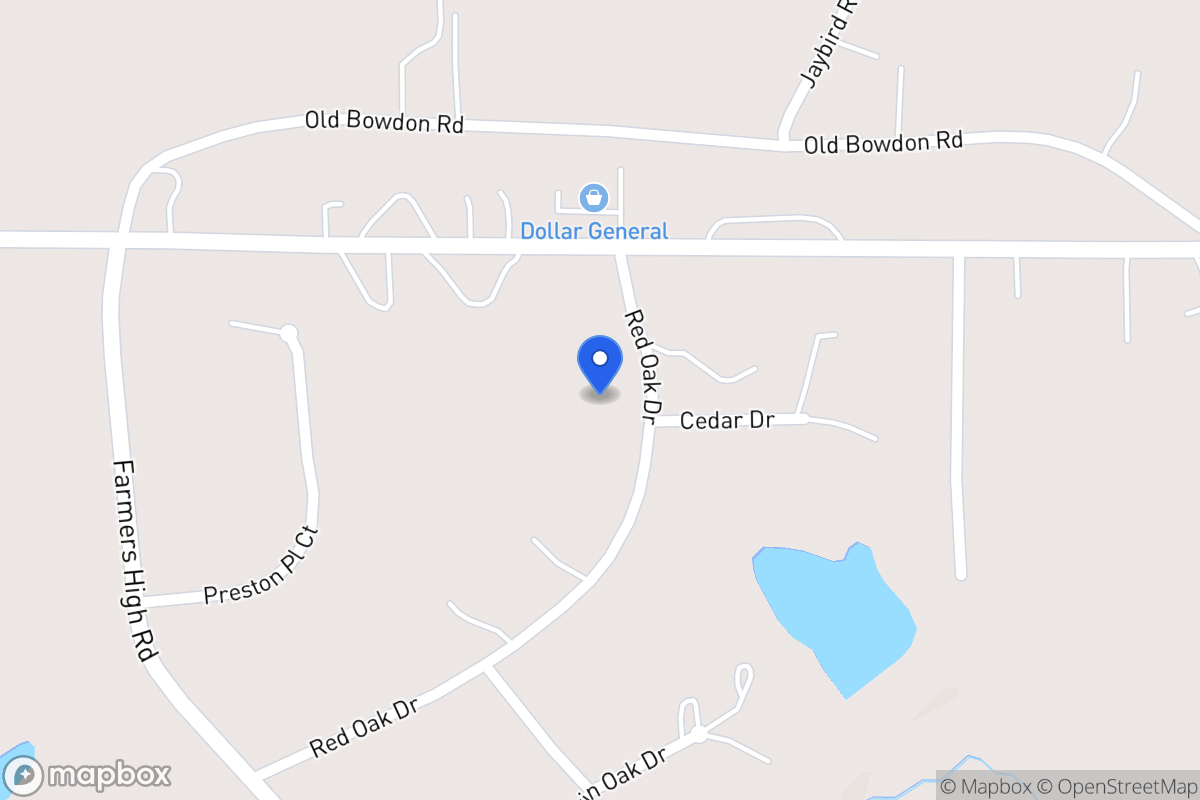 Map of 65 Red Oak Dr