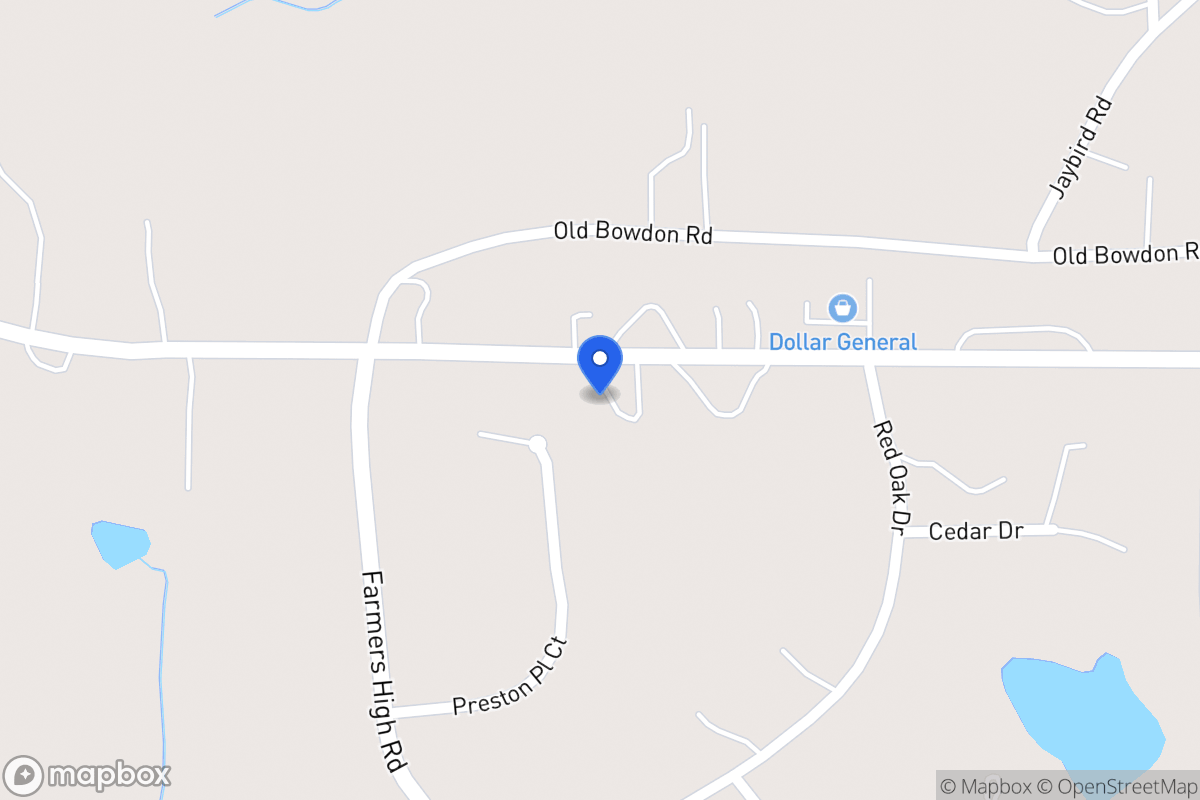Map of 4538 W 166 Hwy