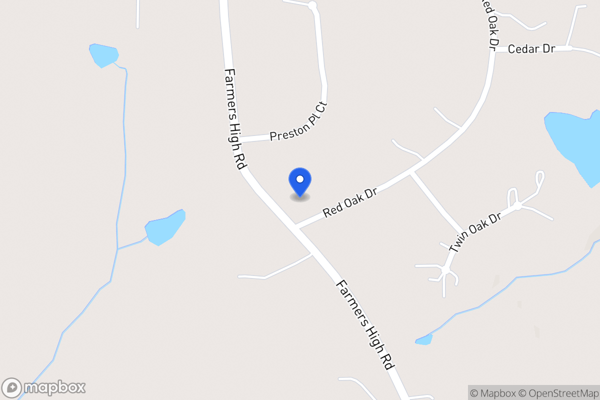 Map of 174 Farmers High Rd