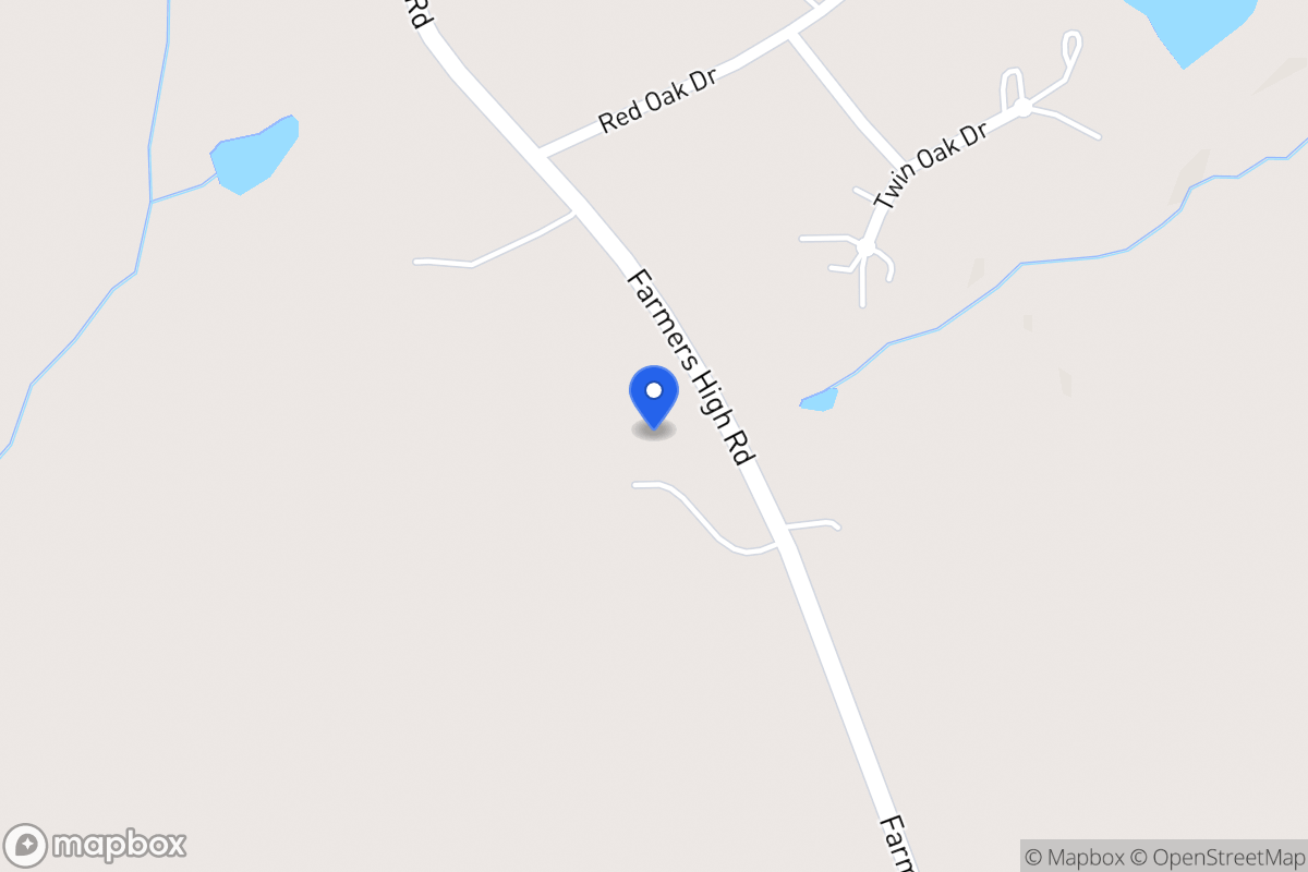 Map of 251 Farmers High Rd