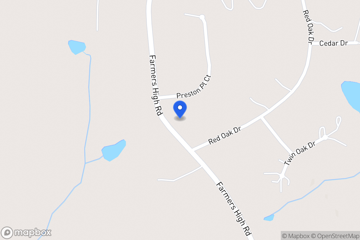 Map of 150 Farmers High Rd