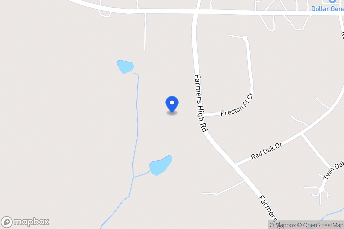 Map of 103 Farmers High Rd