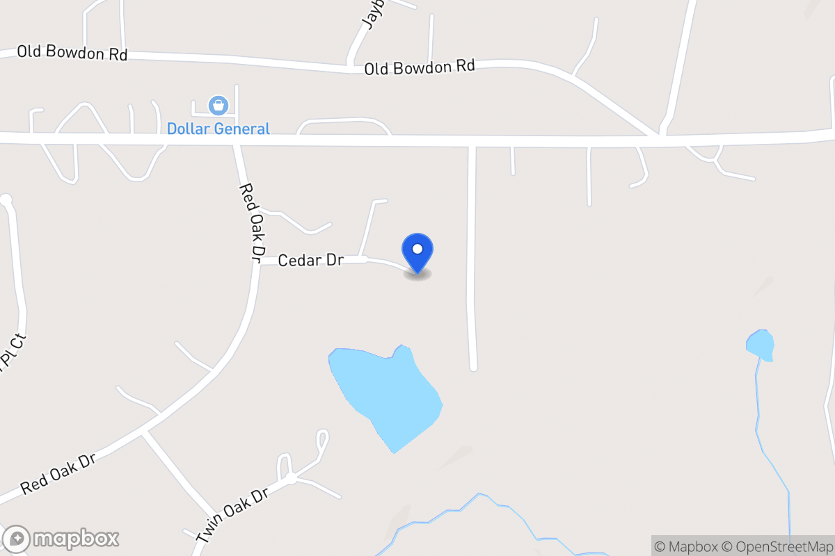 Map of 48 Cedar Dr