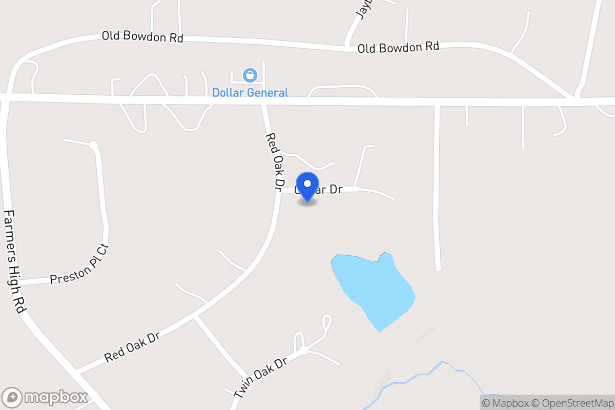 Map of 9 Cedar Dr