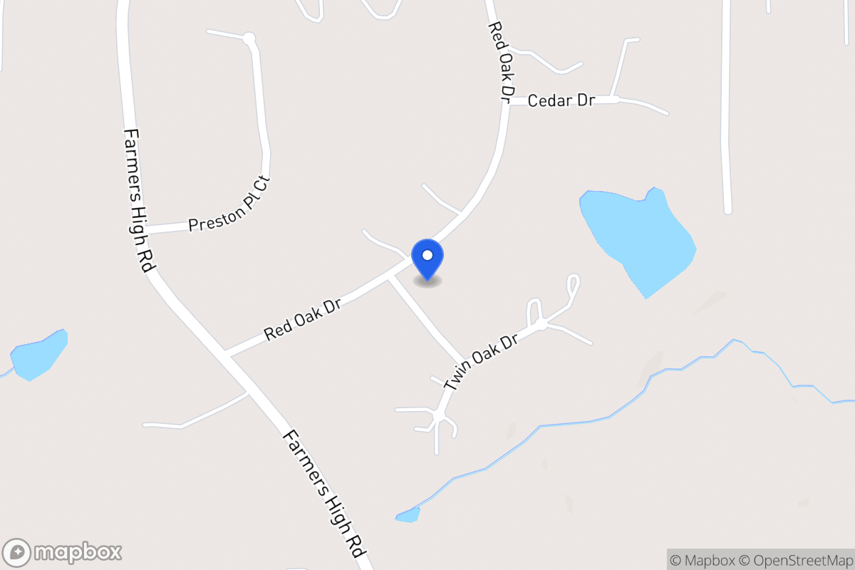 Map of 8 Dogwood Way