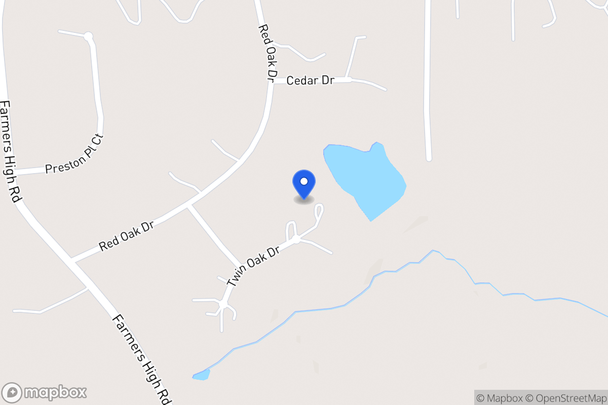 Map of 68 Twin Oak Dr