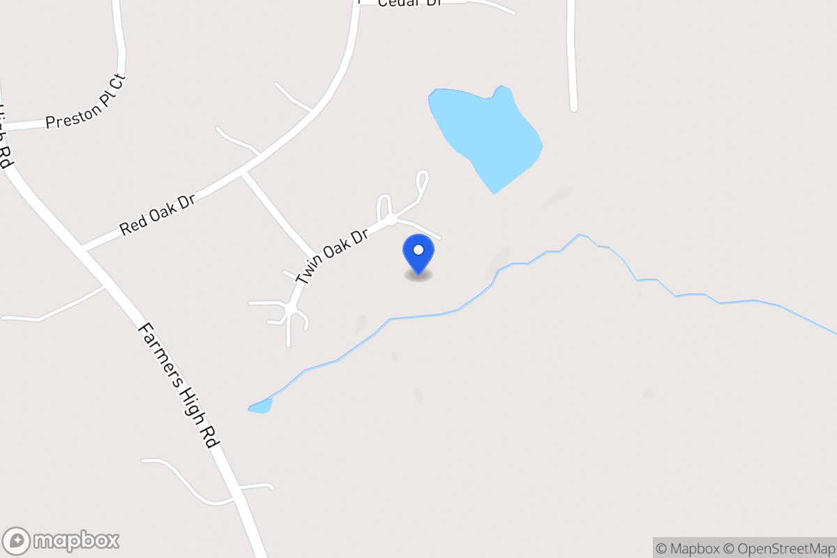 Map of 67 Twin Oak Dr