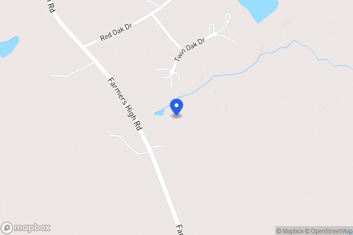 Map of 261 Farmers High Rd