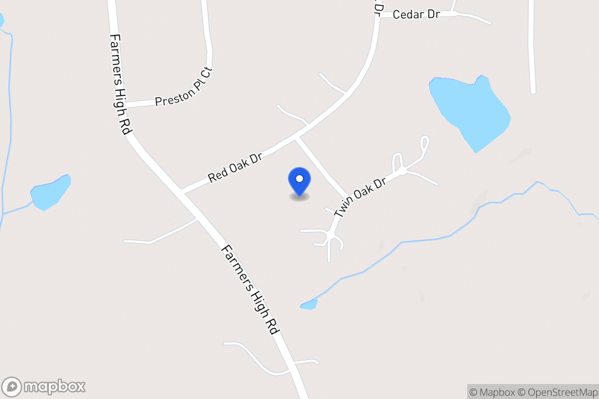 Map of 20 Dogwood Way