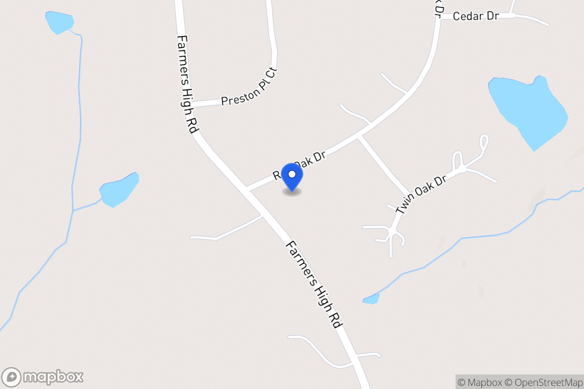 Map of 212 Red Oak Dr