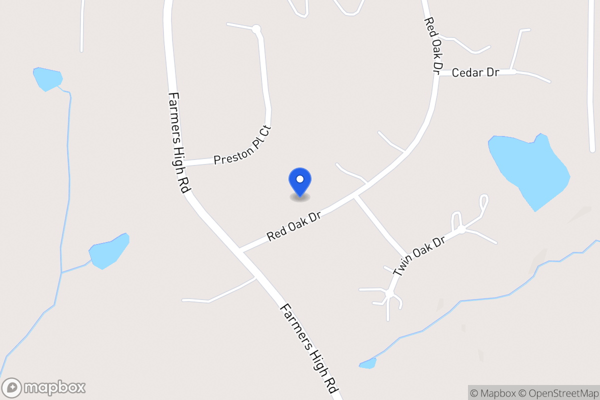 Map of 187 Red Oak Dr